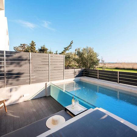 Serene Villas Halkidiki - Cfront Private Pool ネア・イラクリア エクステリア 写真